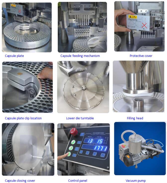 cgn 208d capsule filling machine