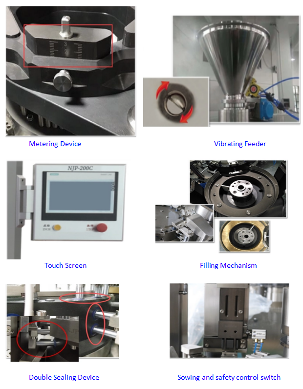 automatic capsules filler