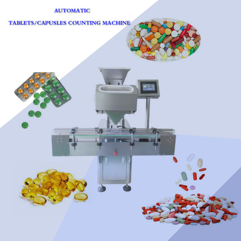 automatic 8 channels tablet counter