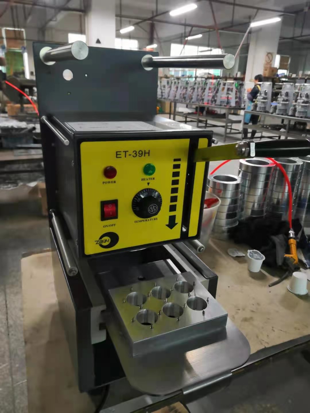 ET-39H Manual type Nestle coffee cup sealing machine