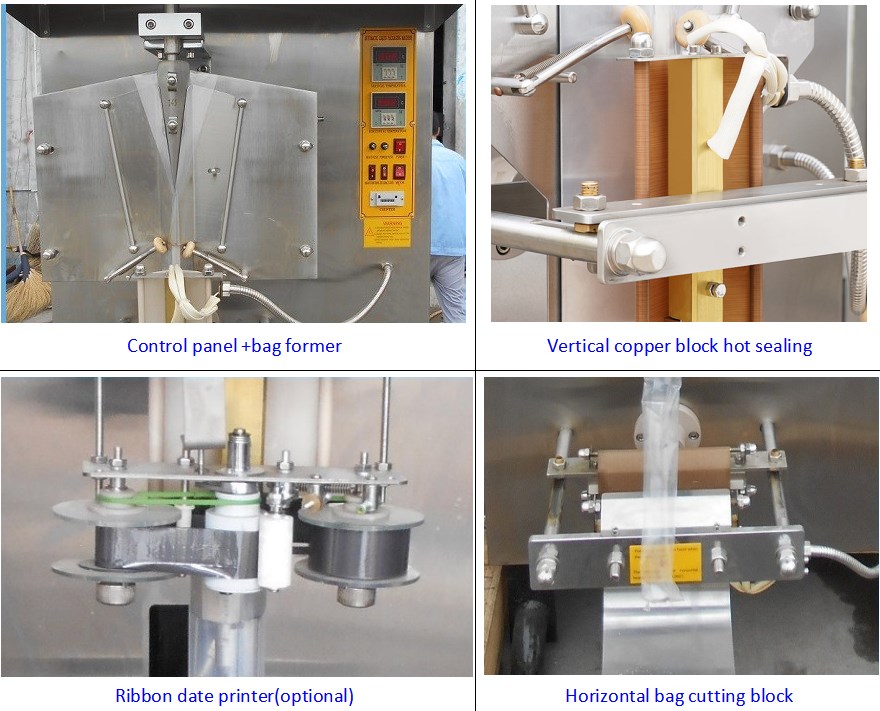 liquid sachet packing machine details