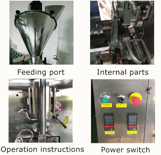 powder packing steps