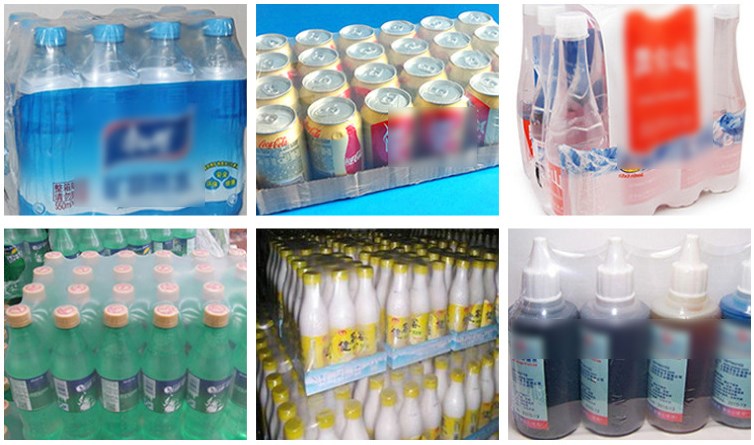 bottles shrink packing 