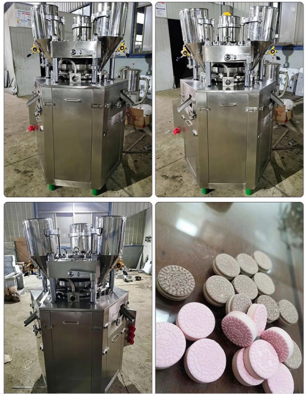 3 color tablet press